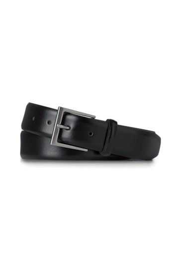 Black Leather Belt