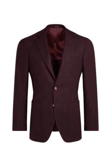 Burgundy jacket