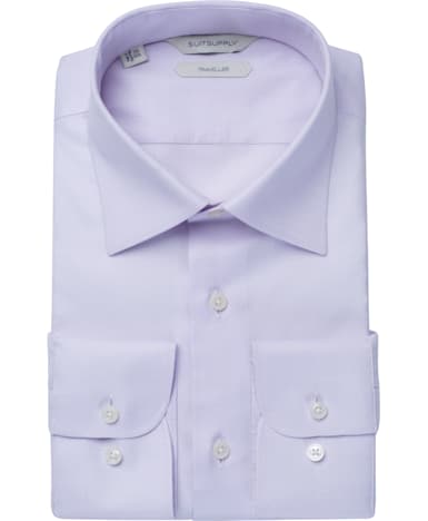 Lilac Faux Uni Traveller Shirt