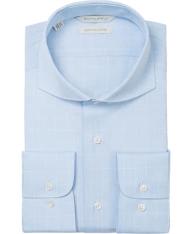 Light Blue Check Shirt