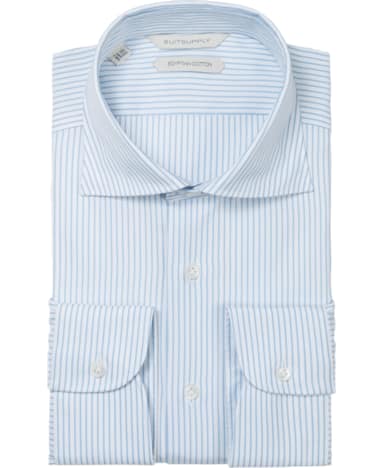 Light Blue Stripe Shirt