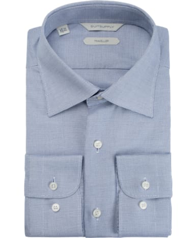Blue Faux Uni Traveller Shirt