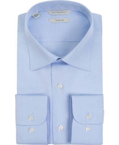 Light Blue Plain Traveller Shirt
