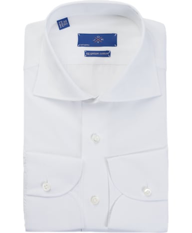 Jort White Plain Shirt
