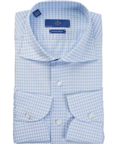 Jort Light Blue Check Shirt