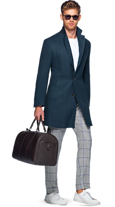 Navy Overcoat