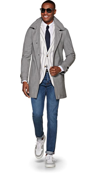 Light Grey Overcoat