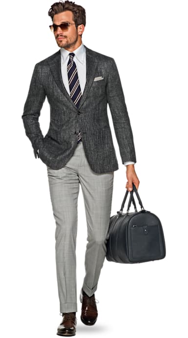 Havana Grey Herringbone