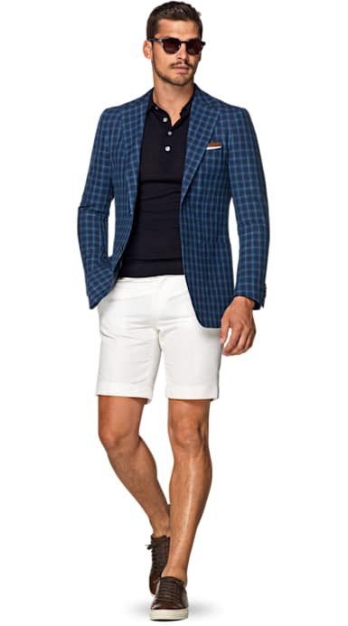 Hudson Blue Check