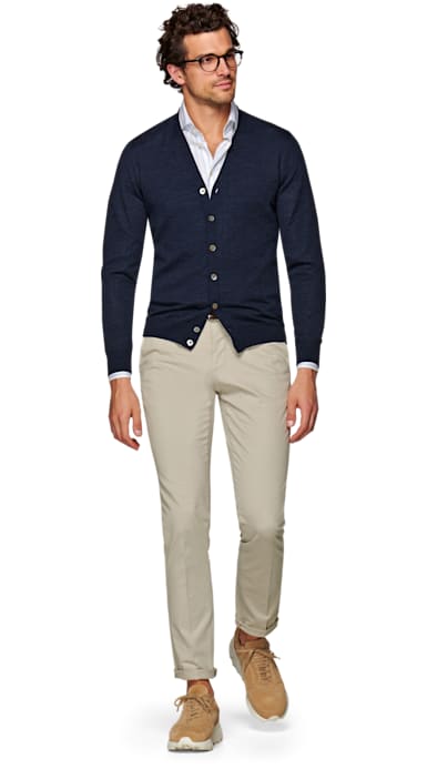 Blue Cardigan