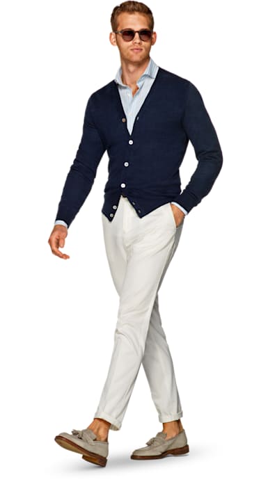 Navy Cardigan