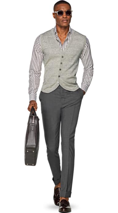 Light Grey Waistcoat