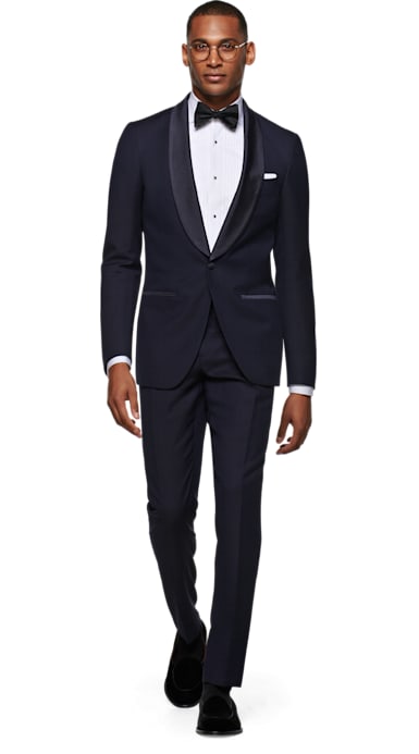 Blue Plain Tuxedo