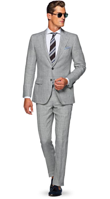 Lazio Grey Check