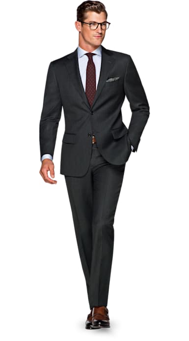 Napoli Grey Herringbone
