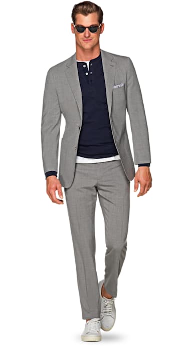 Havana Light Grey Plain