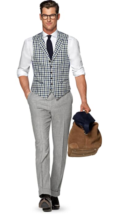 Blue Waistcoat
