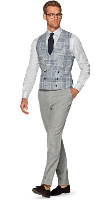 Blue Waistcoat