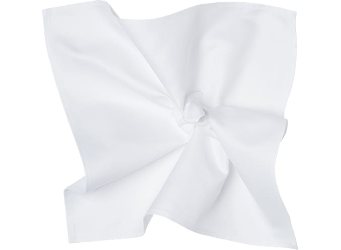 White Pocket Square