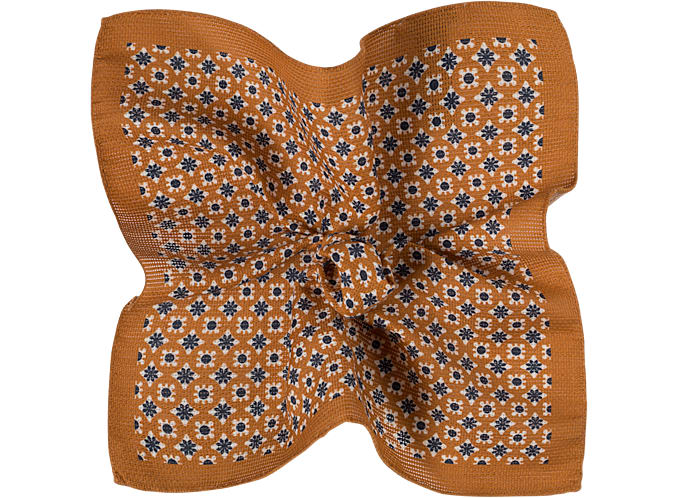 Pocket Square Orange