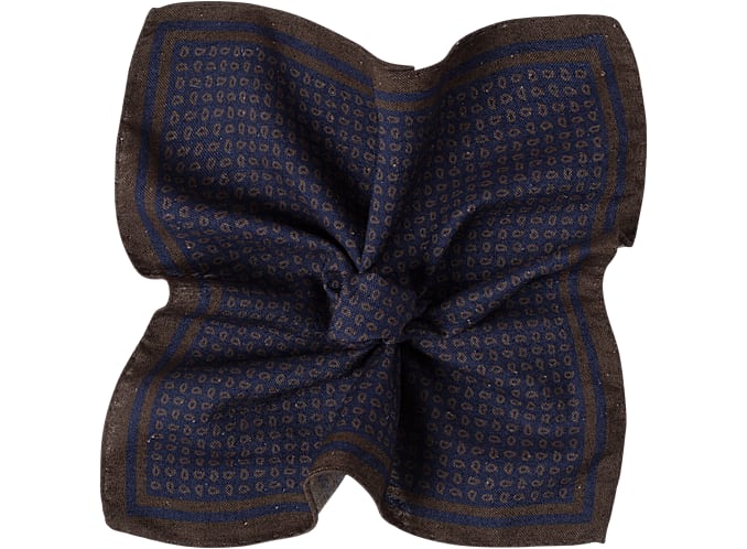 Pocket Square Blue