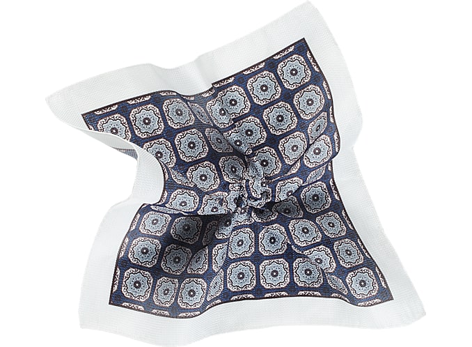 Pocket Square Blue