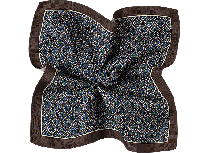 Pocket Square Brown