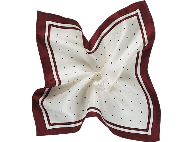 Burgundy Pocket Square
