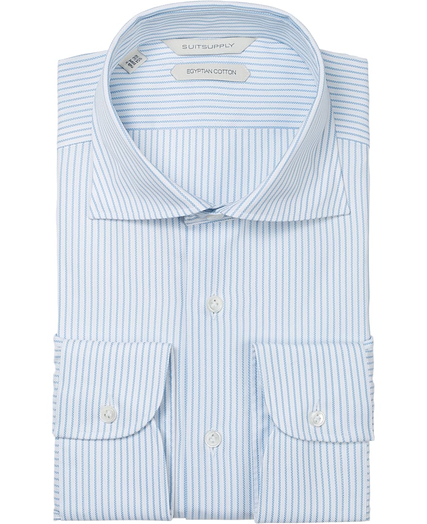 Light Blue Stripe Shirt