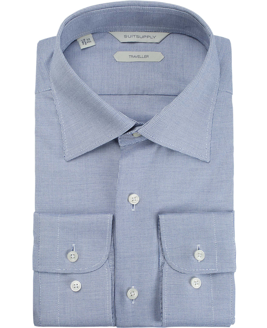 Blue Faux Uni Traveller Shirt