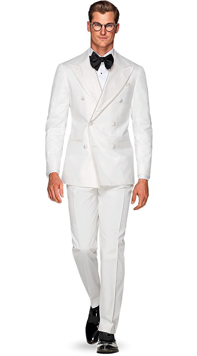 Jort White Plain Tuxedo
