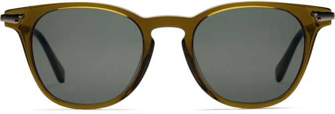 Green Round Sunglasses