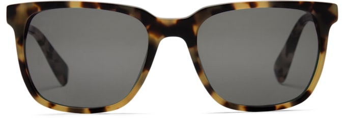 Dark Brown Square Sunglasses