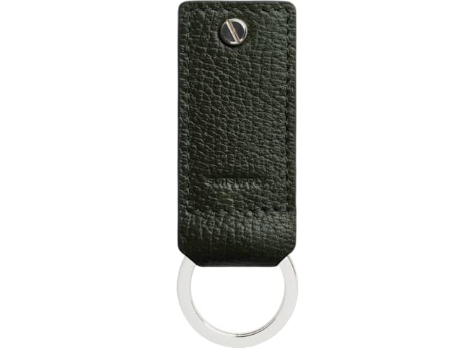 Green Key Ring and USB Drive