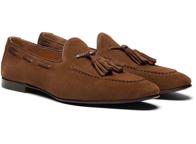Brown Tassel Loafer