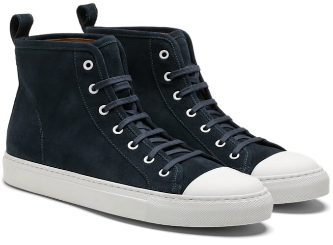 Blue Sneakers Jort