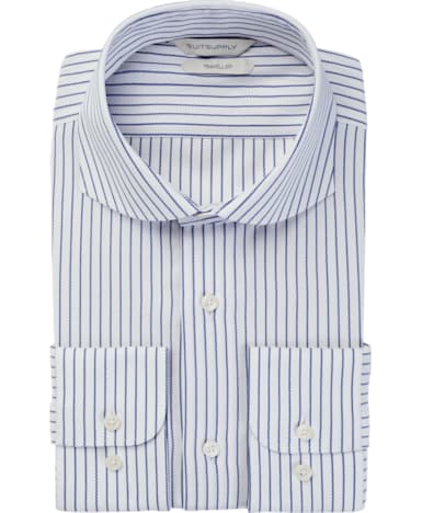 Navy Stripe Traveller Shirt