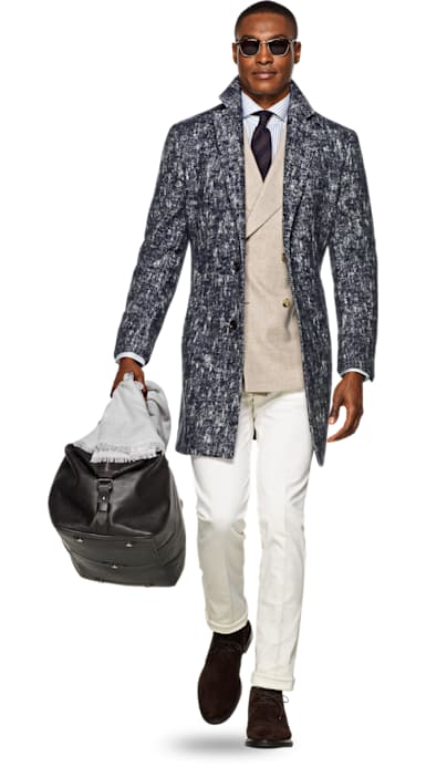 Navy Overcoat