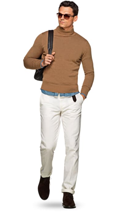 Camel Turtleneck