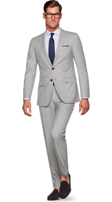 Sienna Light Grey Plain