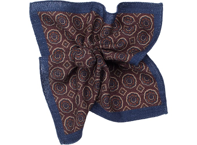 Bordeaux Pocket Square