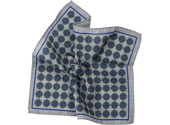 Blue Pocket Square