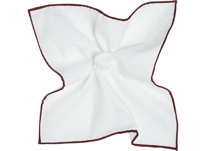 Burgundy Pocket Square