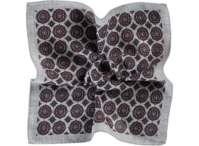 Burgundy Pocket Square