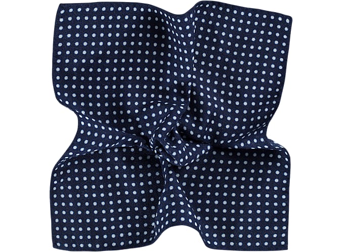 Navy Pocket Square