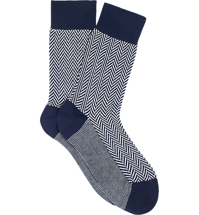 Blue Regular Socks