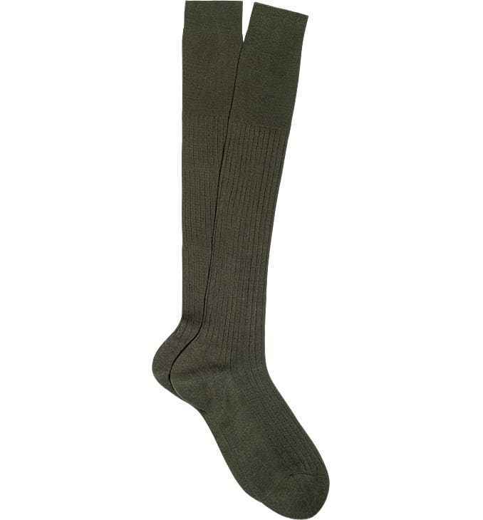 Green Knee high Socks
