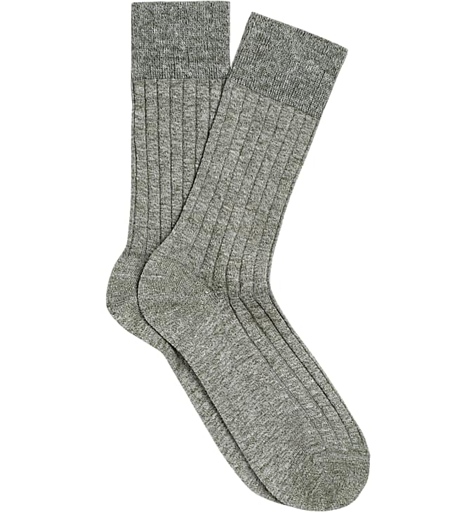 Green Regular Socks