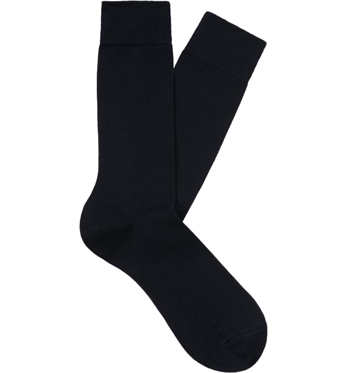 Navy Regular Socks